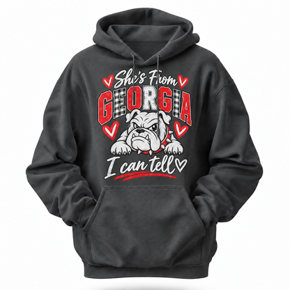 Georgia She's From Georgia I Can Tell Hoodie