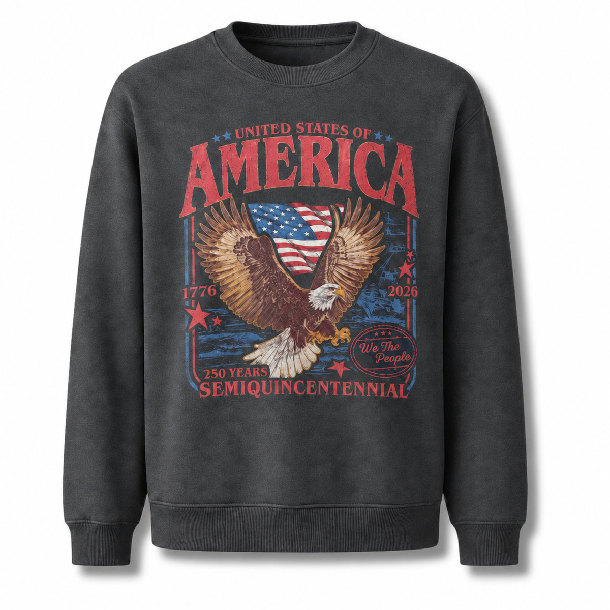 America 250 Years Semiquincentennial Eagle Sweatshirt