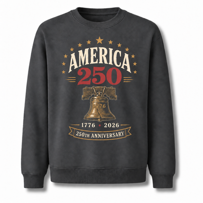 America 250th Anniversary Liberty Bell Sweatshirt
