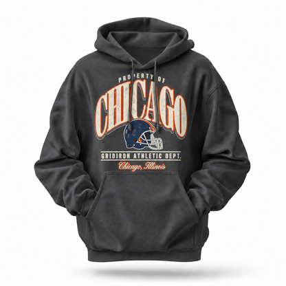 Chicago Property Of Gridiron Athletic Dept. Hoodie