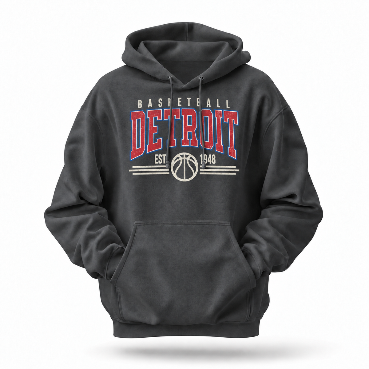 Detroit Basketball Est 1948 Hoodie