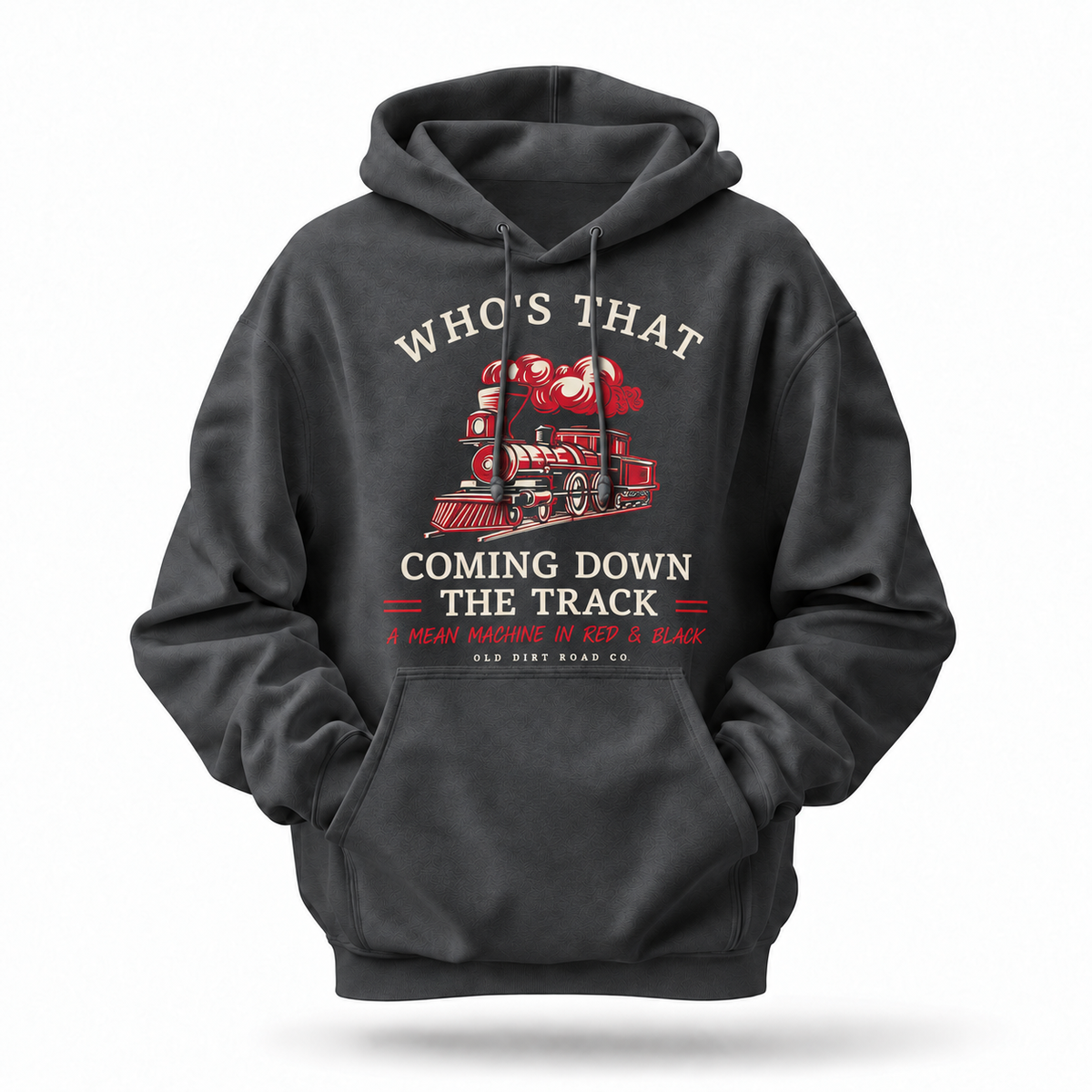 America Who's That Coming Down The Track Hoodie
