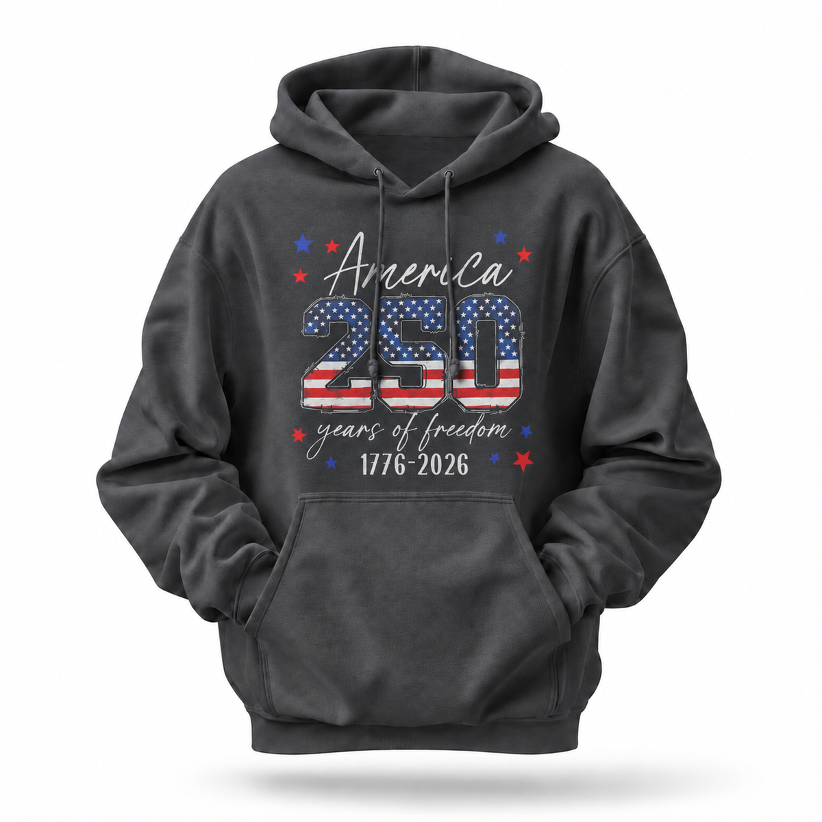 America 250 Years Of Freedom 1776-2026 Hoodie