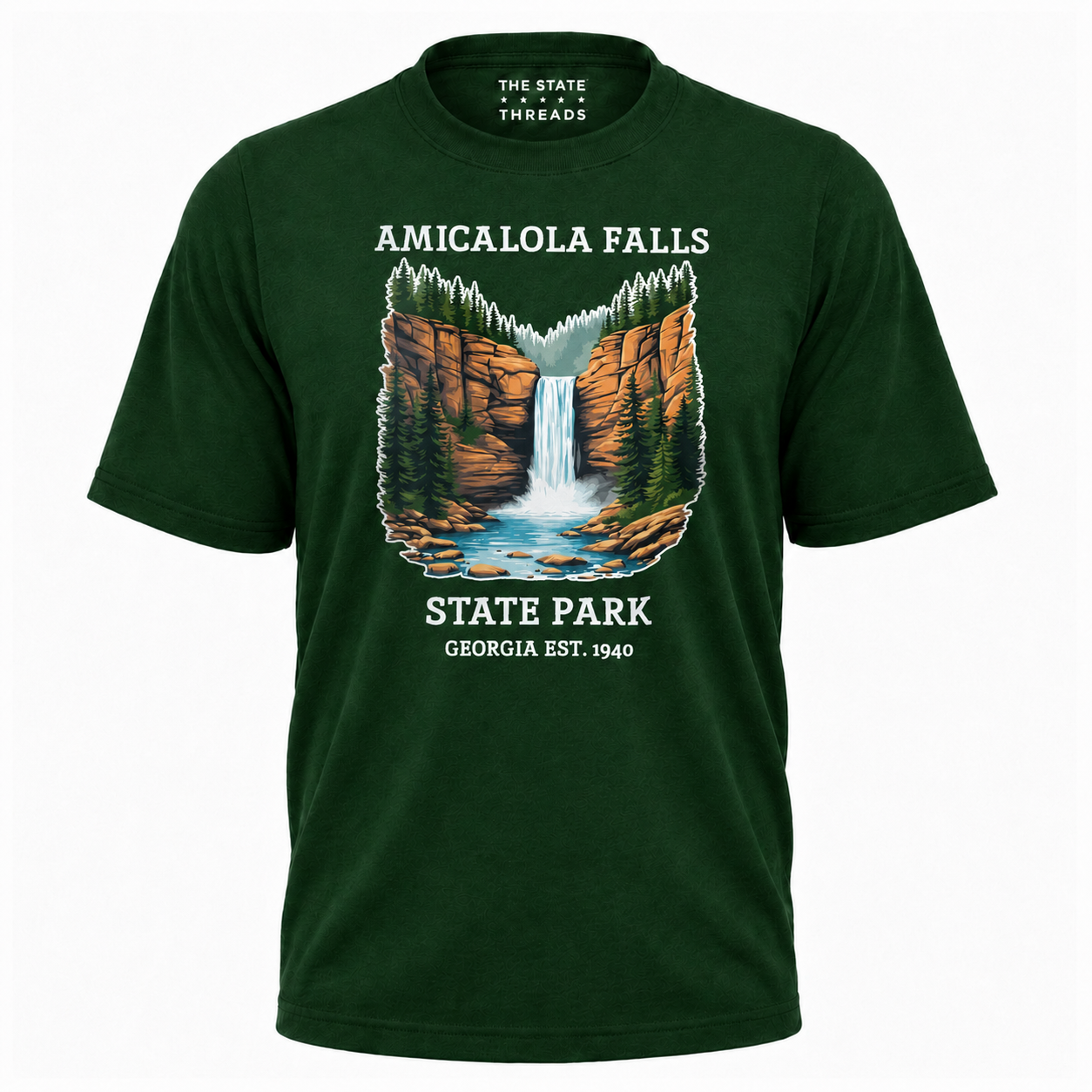 Amicalola Falls Georgia State Park Vintage Hiking Shirt