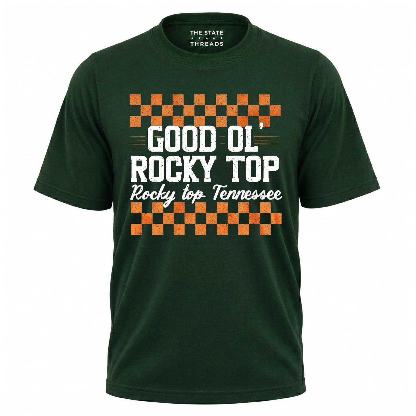 Tennessee Good Ol' Rocky Top Checkerboard Shirt