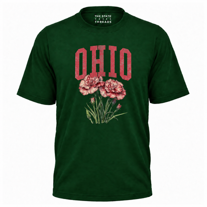 Ohio Buckeye State Covered Bridge Cardinal Shirt