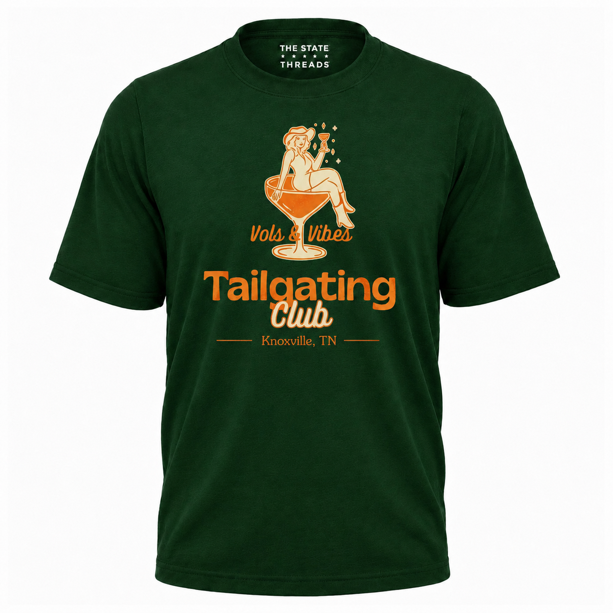 Knoxville Tennessee Tailgating Club Retro Cowgirl Shirt