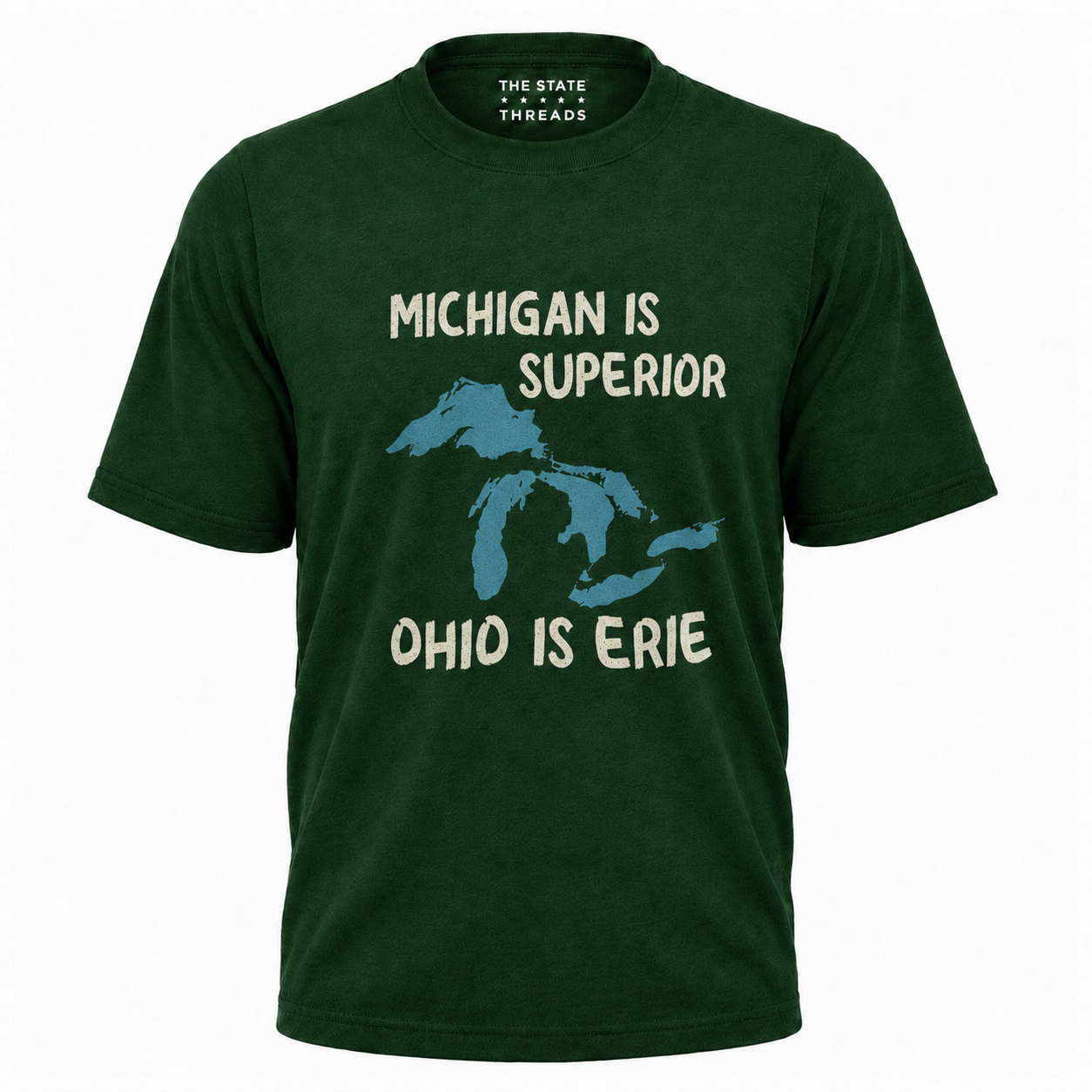 Michigan Is Superior Funny Great Lakes Shirt