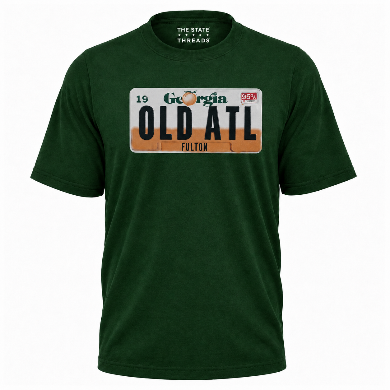 Old ATL Georgia Peach License Plate Vintage Shirt
