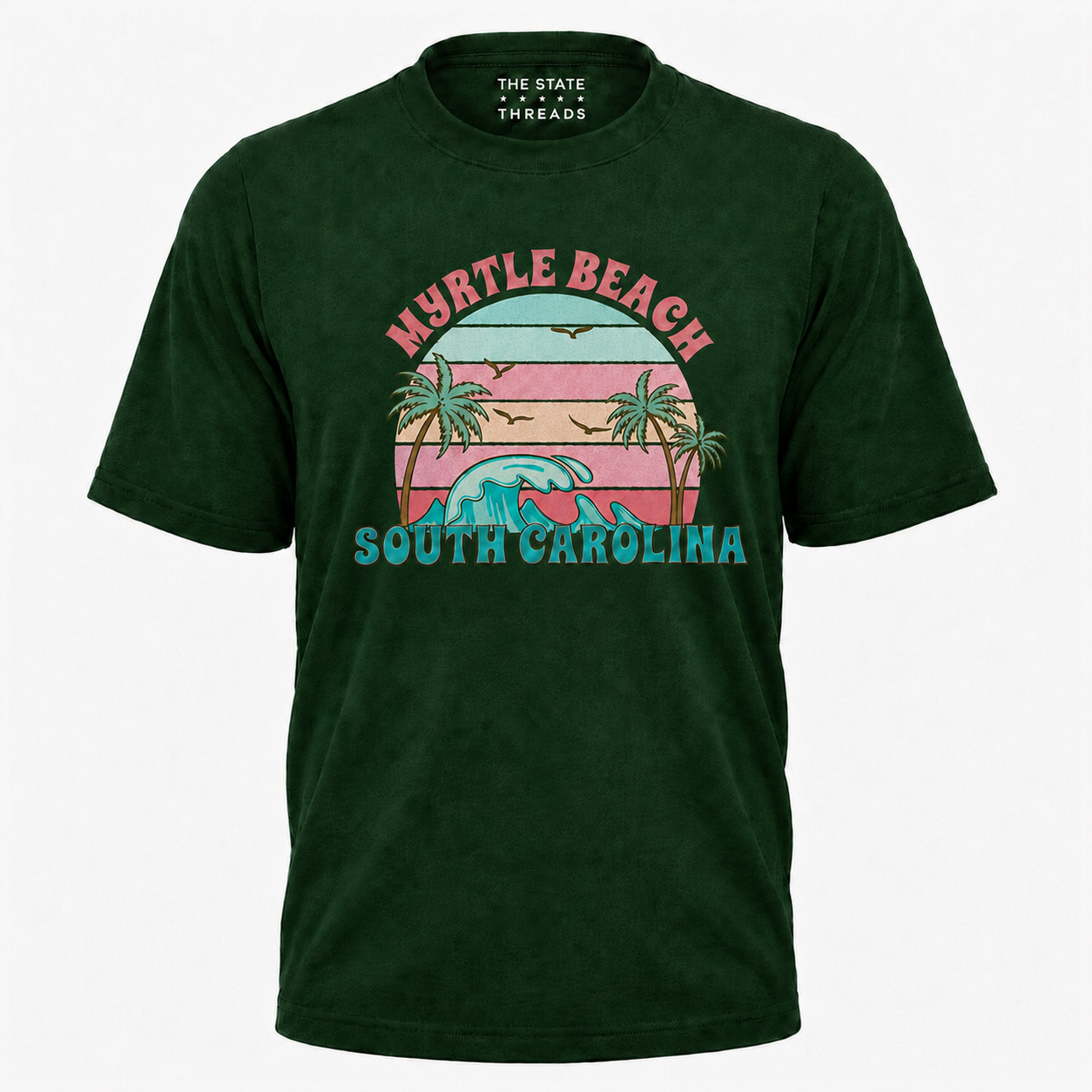 Retro Myrtle Beach South Carolina Sunset Shirt