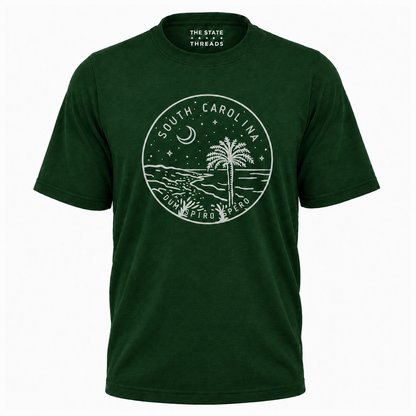 South Carolina Palmetto Moon Coastal Shirt