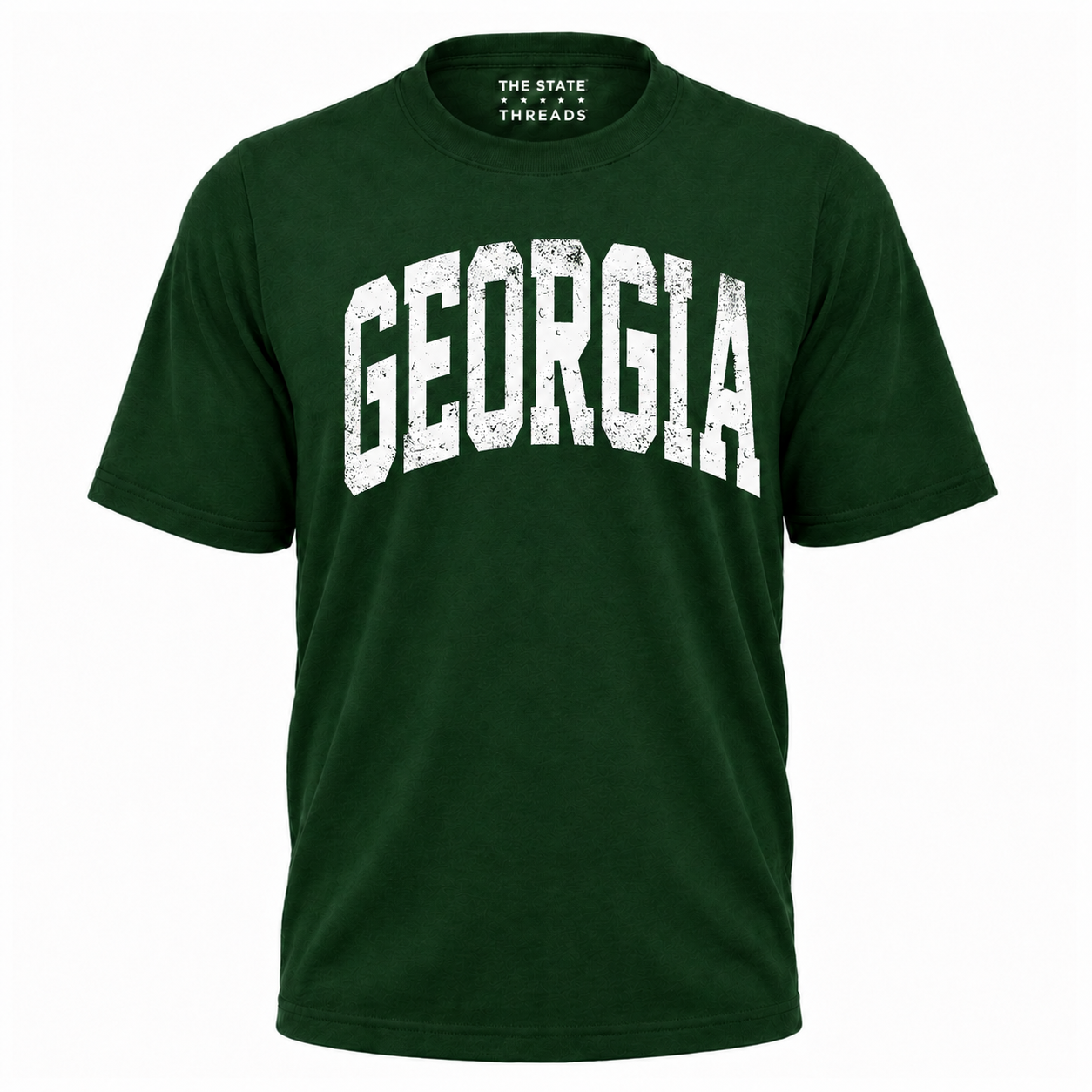 Georgia Bold Distressed Varsity State Pride Shirt