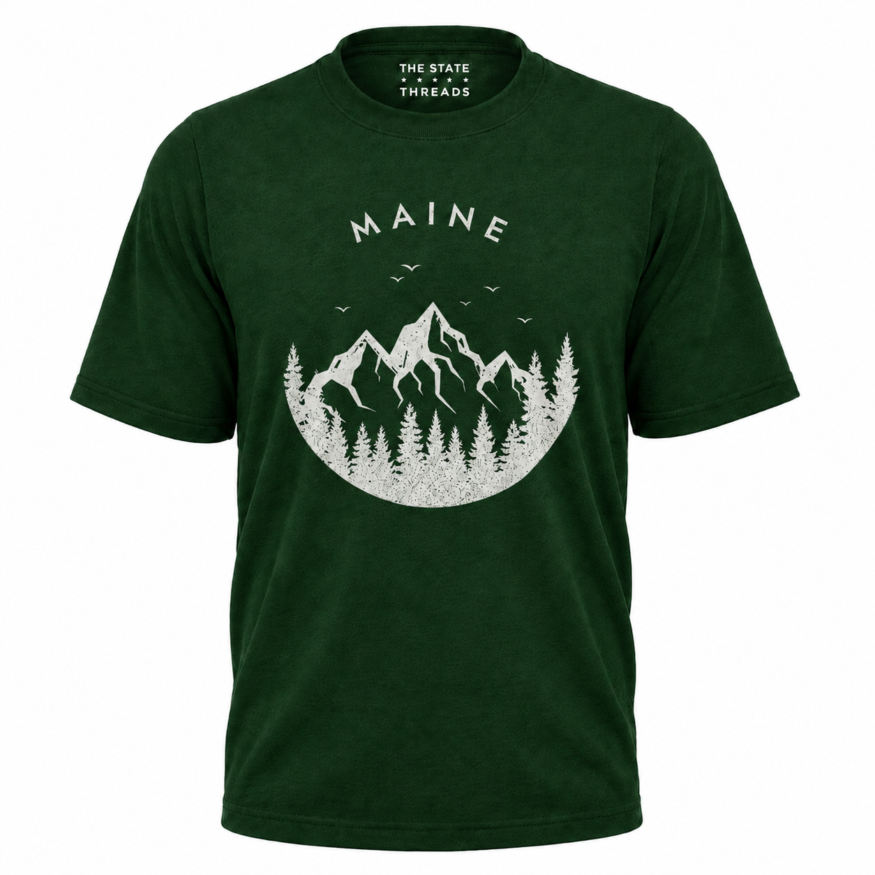 Product Name: Maine Mountain Forest Nature Outdoor Shirt