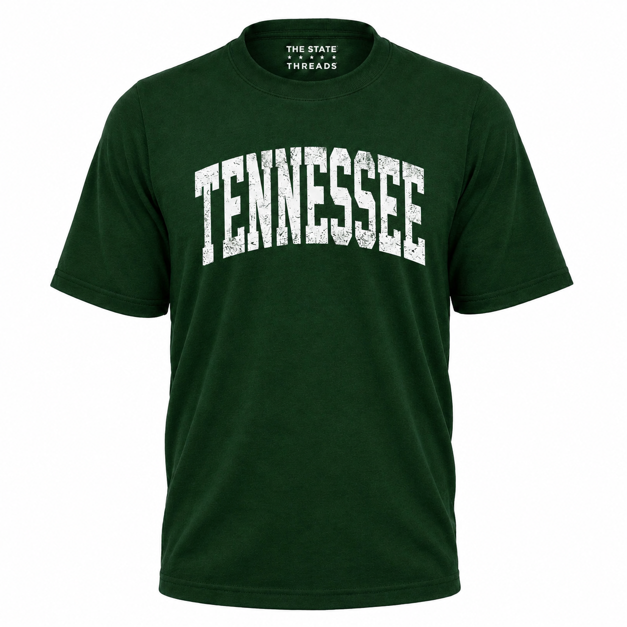 Tennessee Volunteer State Retro Graphic Casual Varsity Shirt