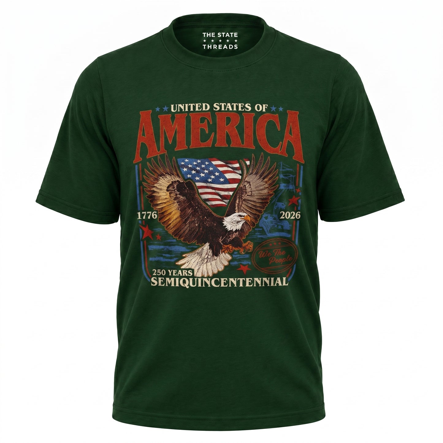 America 250 Years Semiquincentennial Eagle Shirt