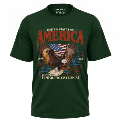 America 250 Years Semiquincentennial Eagle Shirt