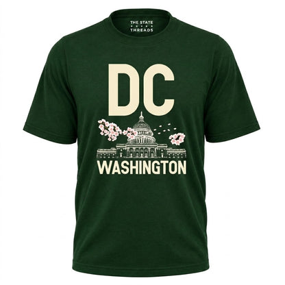 Washington DC Cherry Blossom Capitol Vintage Shirt
