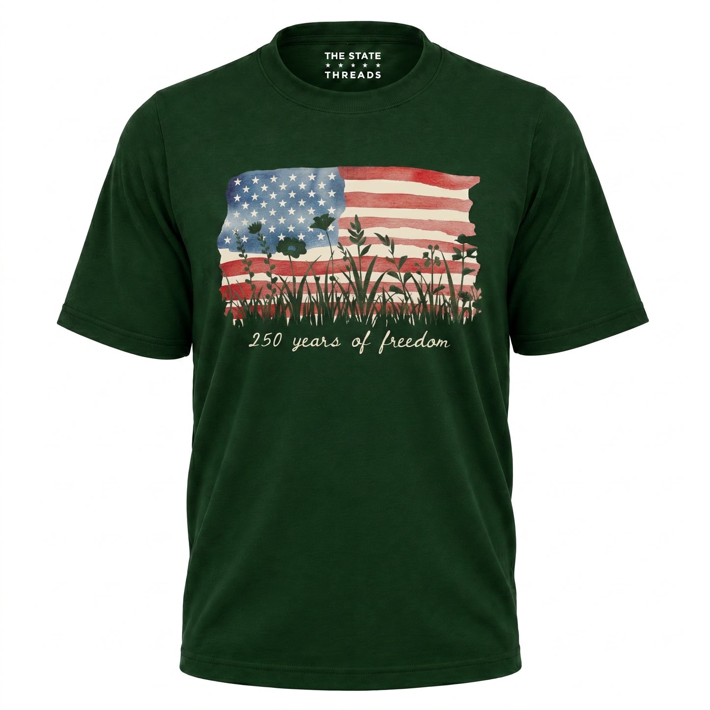 Floral USA Freedom 250 Shirt