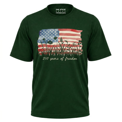 Floral USA Freedom 250 Shirt