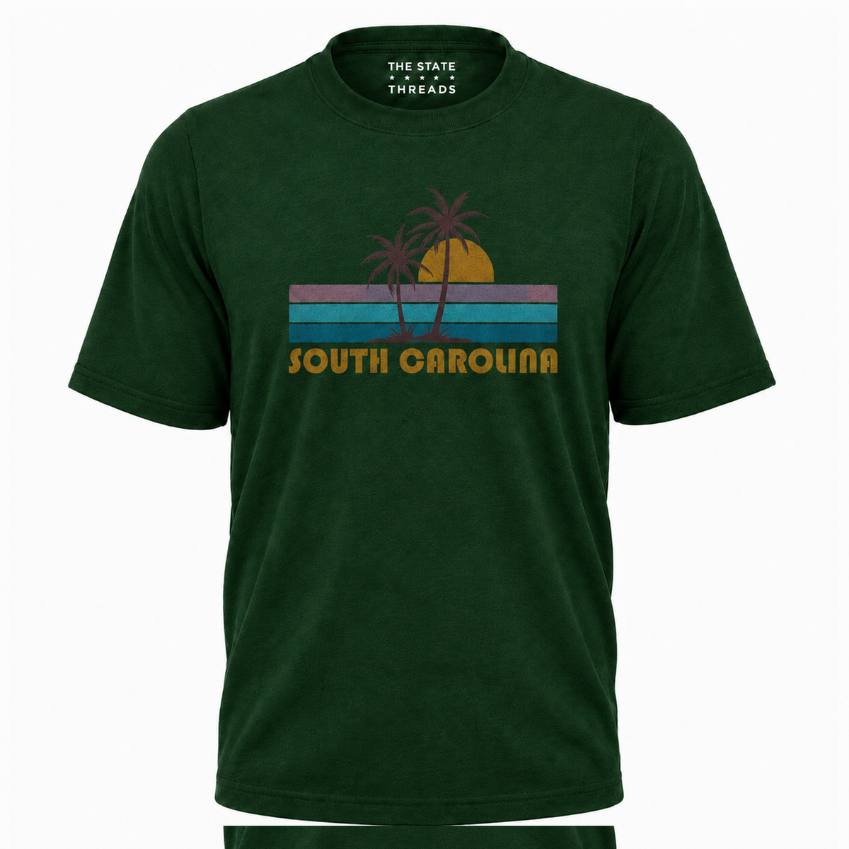 Product Name: South Carolina Retro Sunset Palm Tree Coastal Shirt