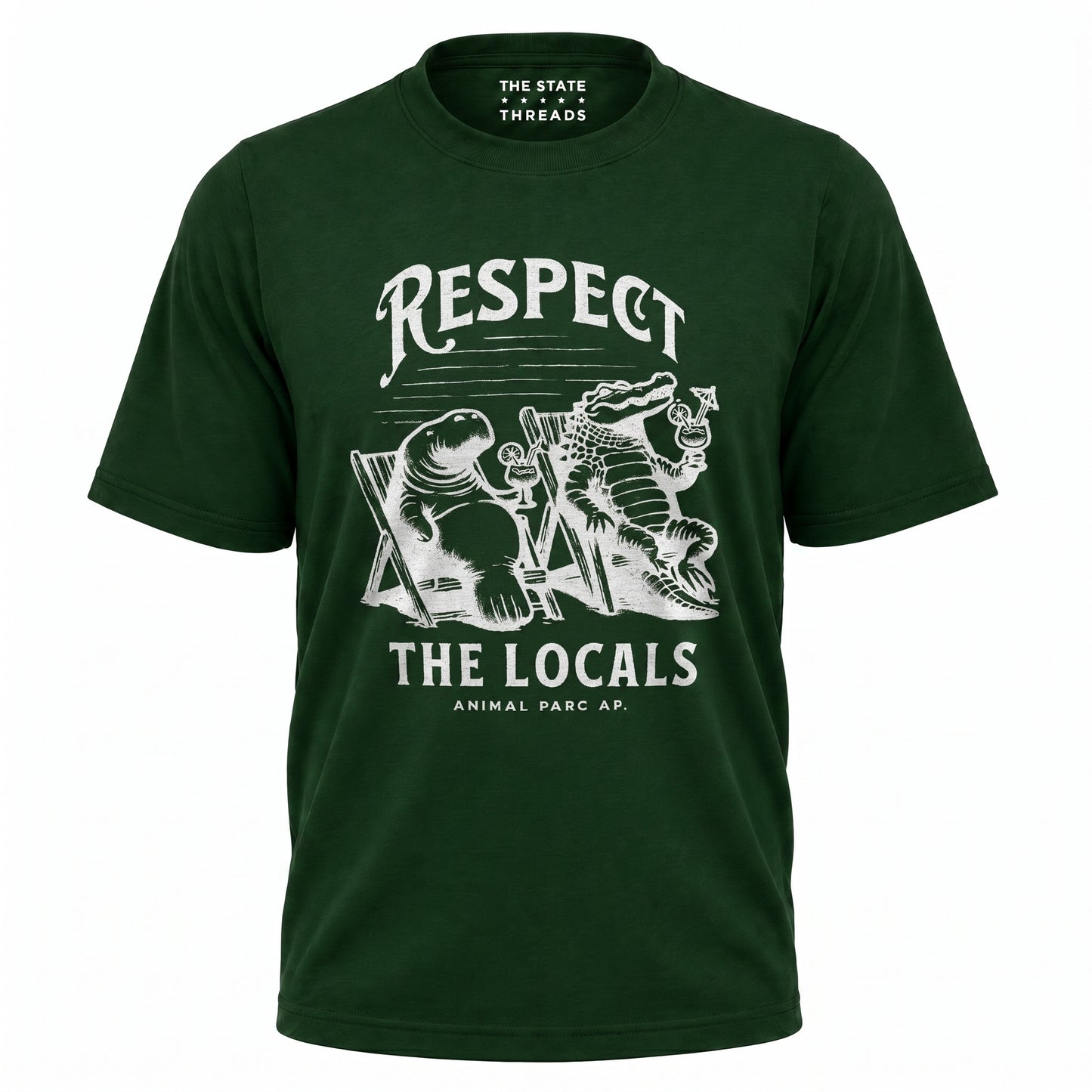 Florida Everglades Respect The Locals Wildlife Shirt