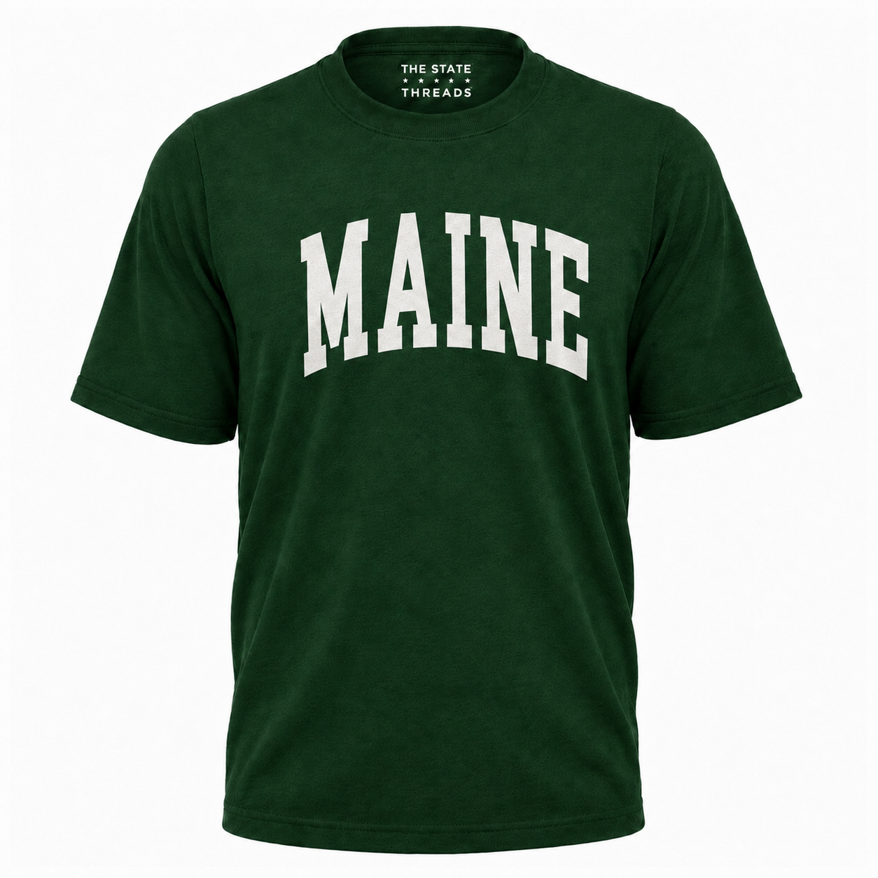 Maine Vintage Block Letter State Pride Shirt