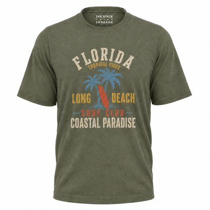 Florida Long Beach Surf Club Shirt