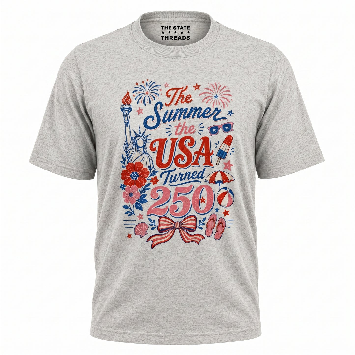 The Summer USA Turned 250 Patriotic Shirt
