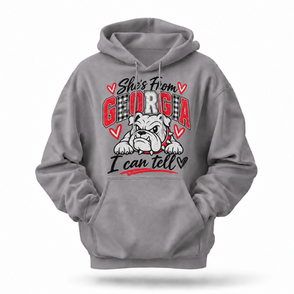 Georgia She's From Georgia I Can Tell Hoodie