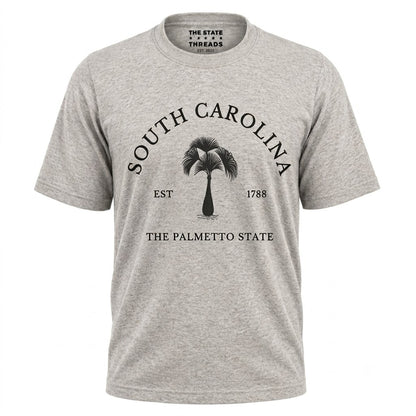 South Carolina Palmetto State Vintage Tree Graphic Shirt