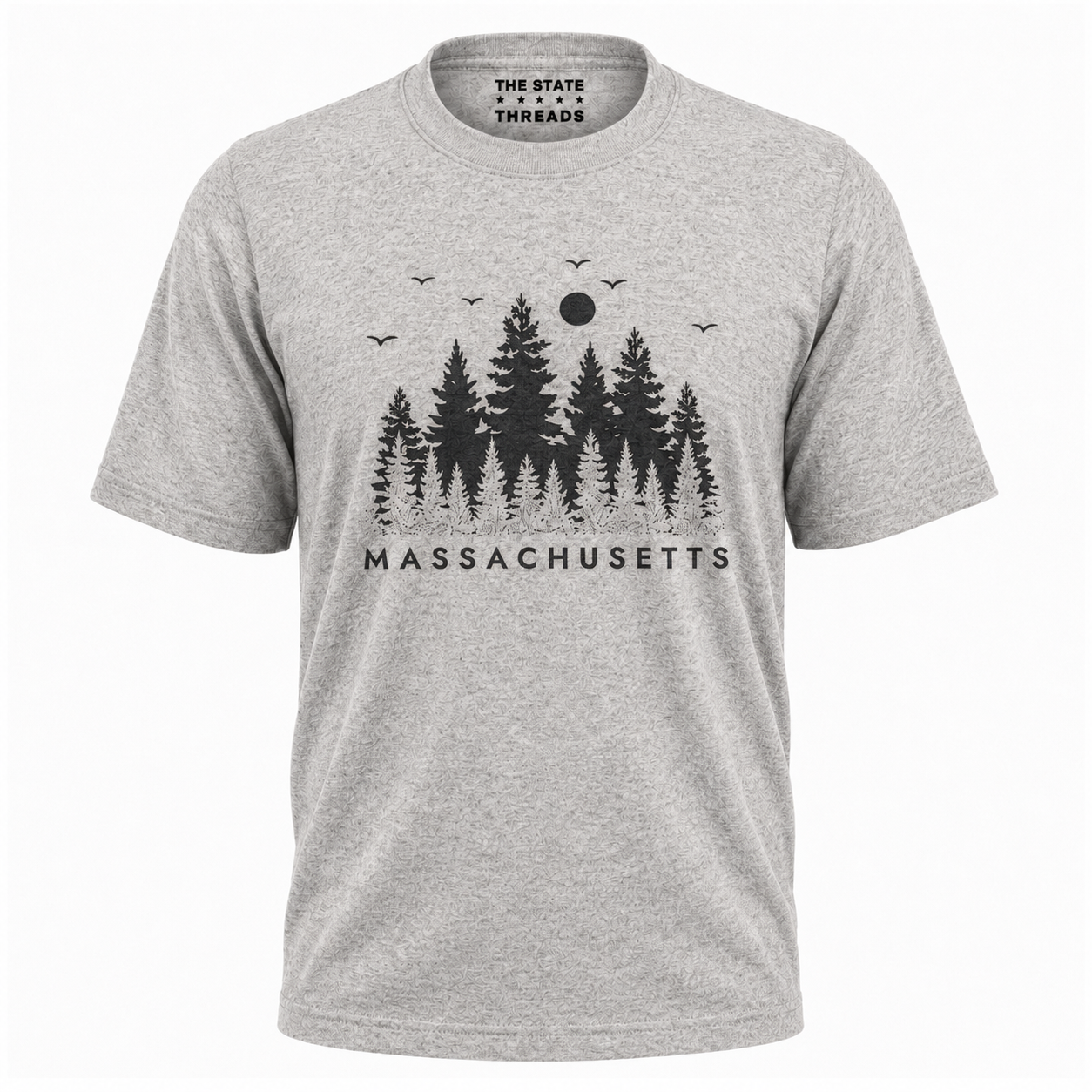 Massachusetts Pine Forest Nature Adventure Shirt