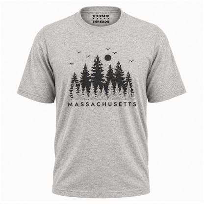 Massachusetts Pine Forest Nature Adventure Shirt