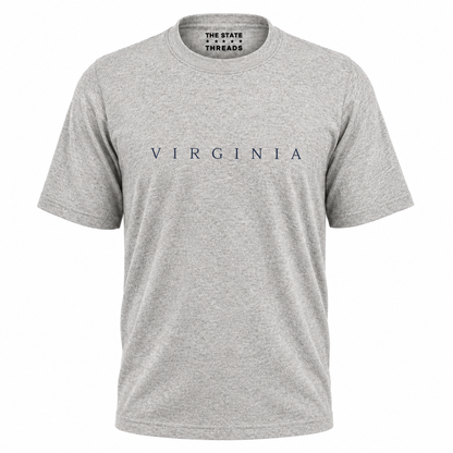 Virginia Minimalist Spaced Letter Shirt