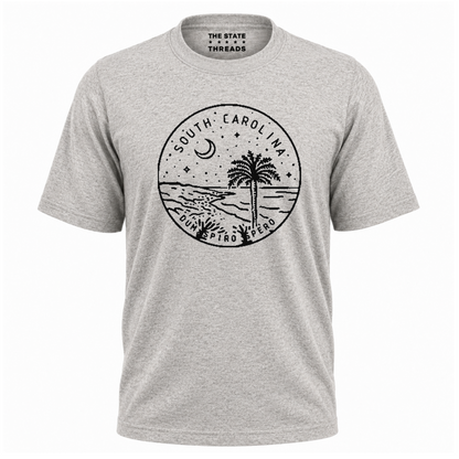 South Carolina Palmetto Moon Coastal Shirt