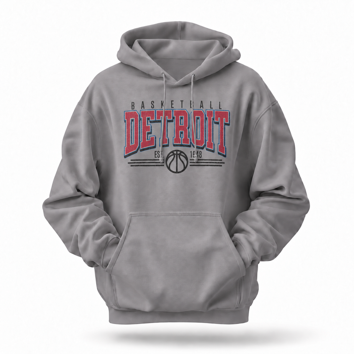 Detroit Basketball Est 1948 Hoodie