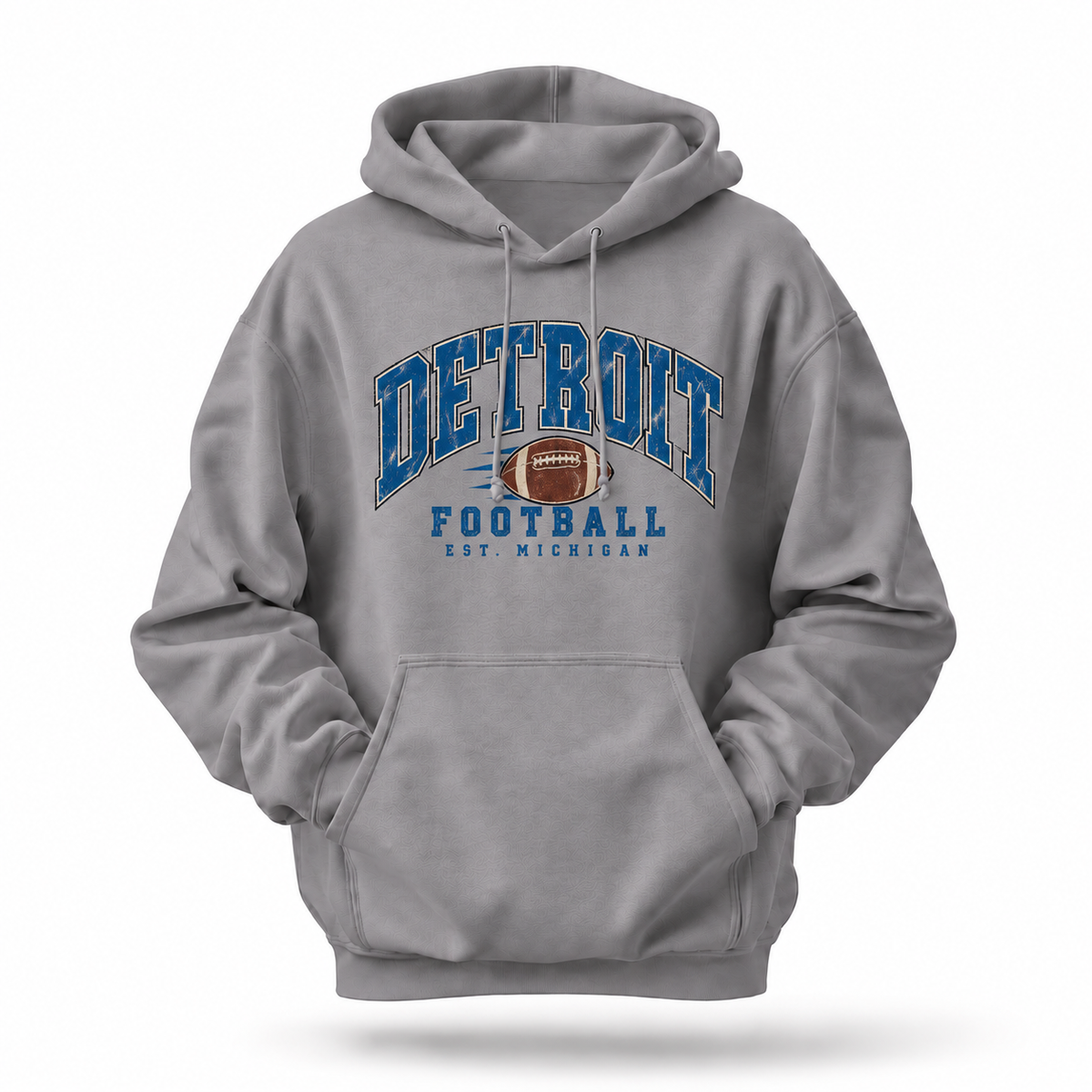 Detroit Football Est. Michigan Hoodie