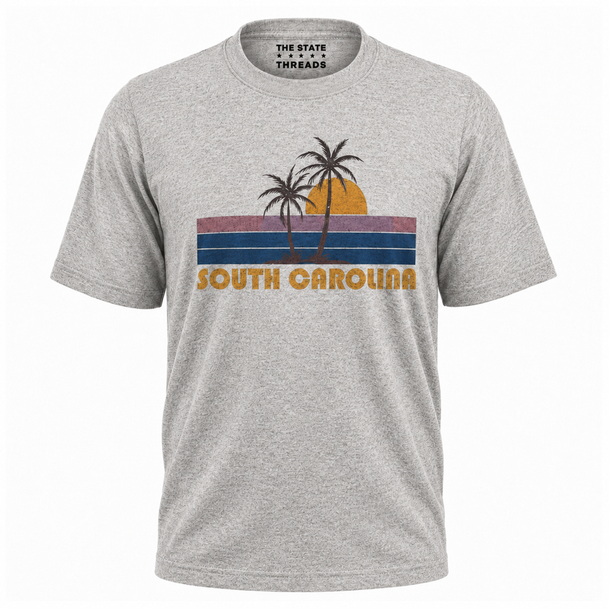 Product Name: South Carolina Retro Sunset Palm Tree Coastal Shirt