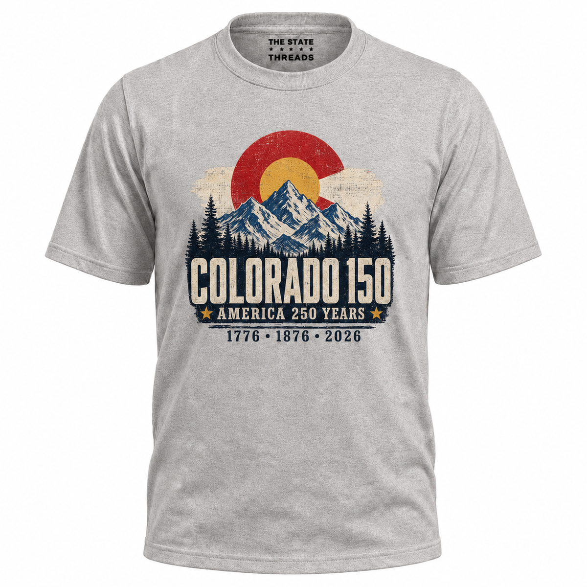 Colorado 150 America 250 Years Mountain Shirt
