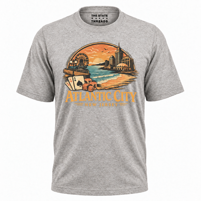 New Jersey Atlantic City Boardwalk Casino Graphic Shirt