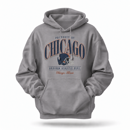 Chicago Property Of Gridiron Athletic Dept. Hoodie