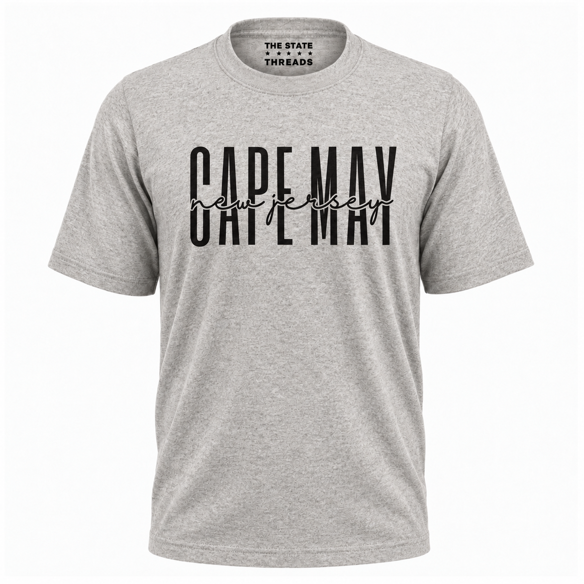 New Jersey Cape May Modern Typography Cursive Shirt