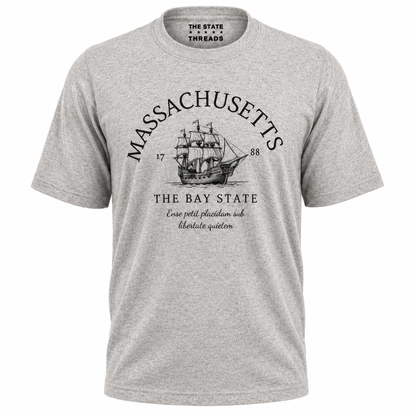 Massachusetts Mayflower Ship The Bay State Shirt