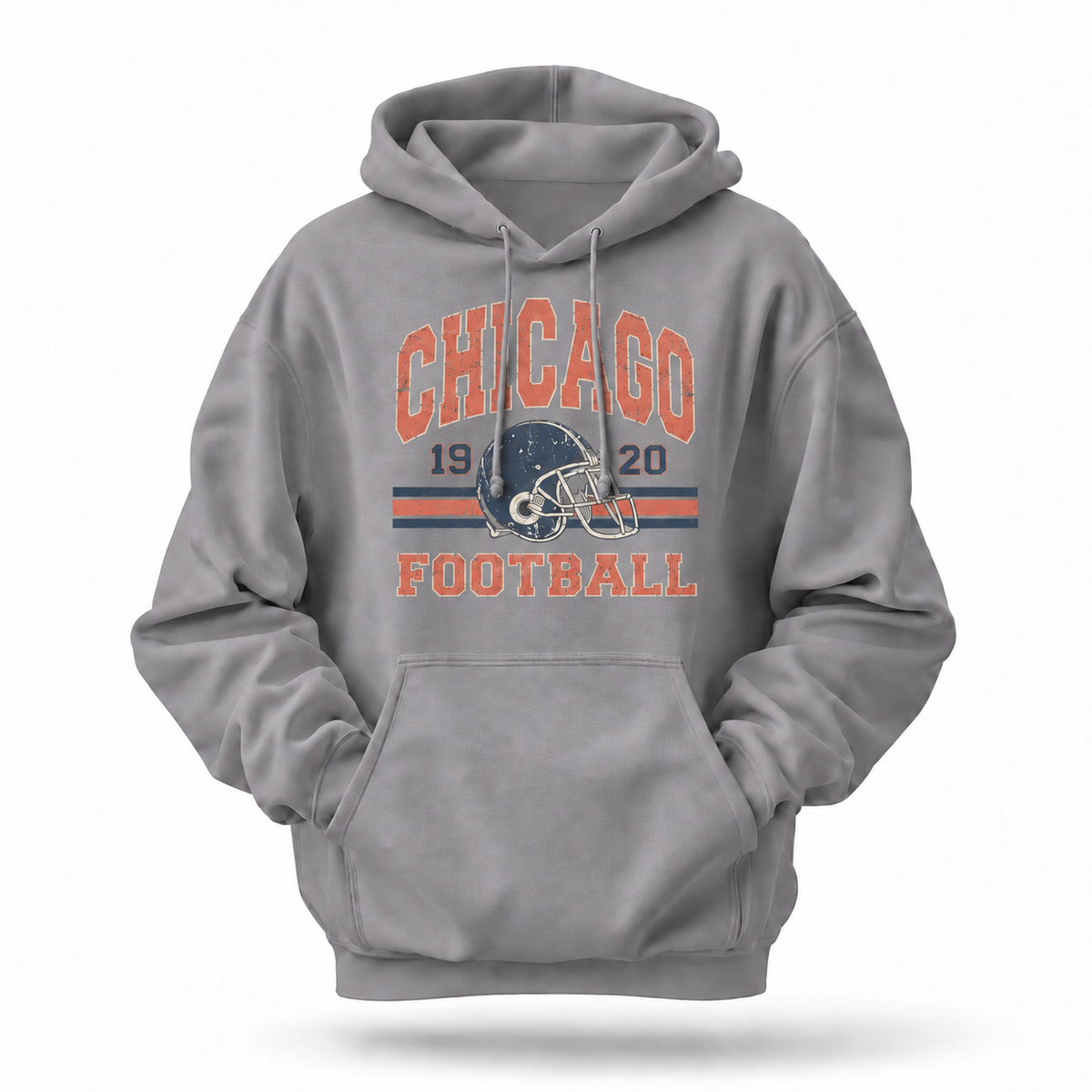 Chicago Football Vintage 1920 Helmet Hoodie
