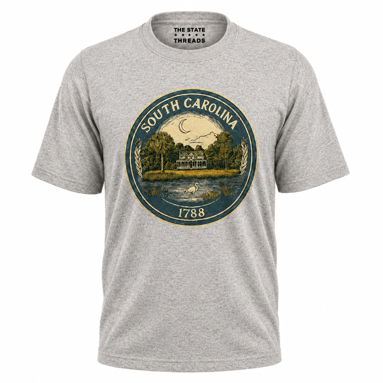 South Carolina 1788 Historic Landscape Emblem Shirt