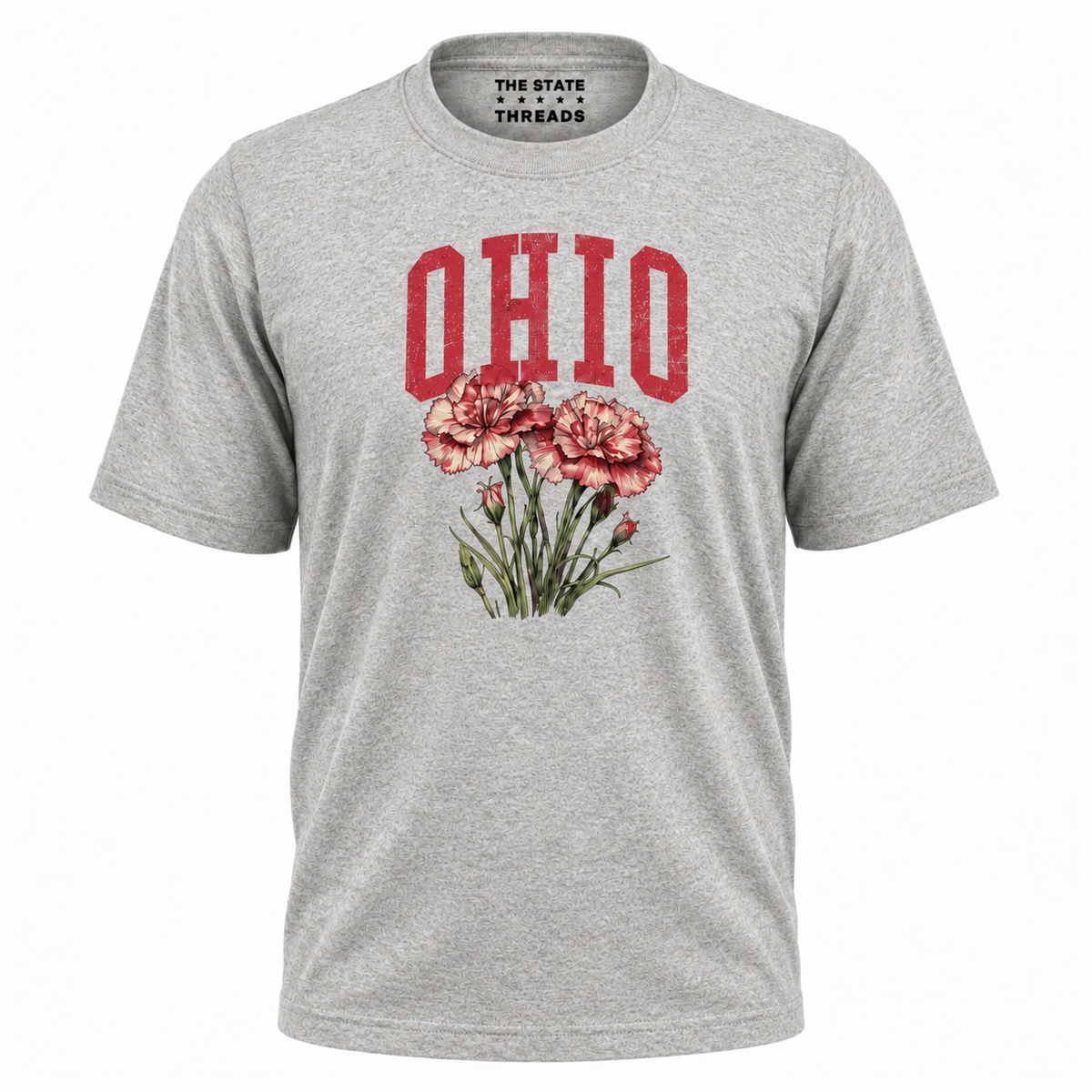 Ohio Buckeye State Covered Bridge Cardinal Shirt