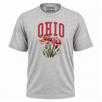 Ohio Buckeye State Covered Bridge Cardinal Shirt