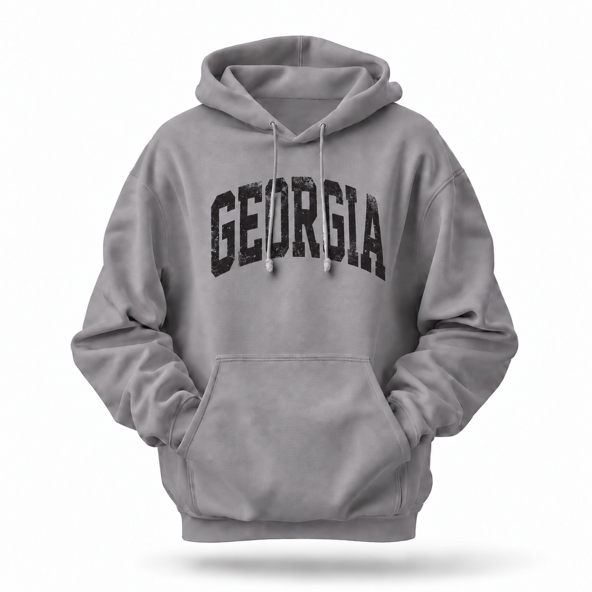 Georgia Vintage Arch Distressed Hoodie