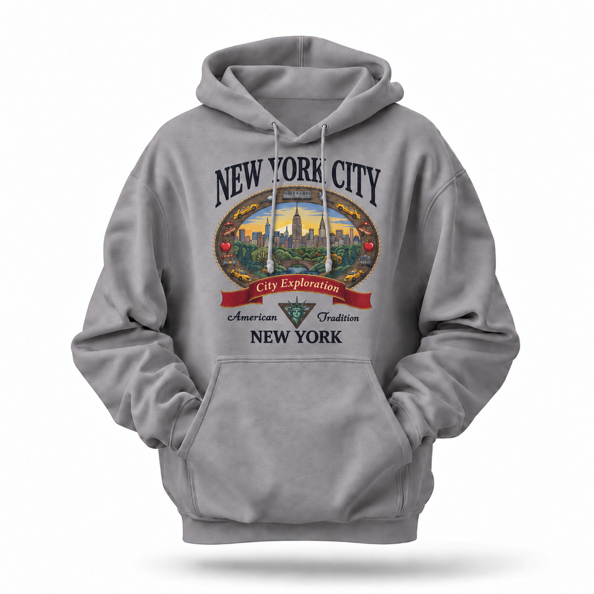 New York City City Exploration American Tradition Hoodie