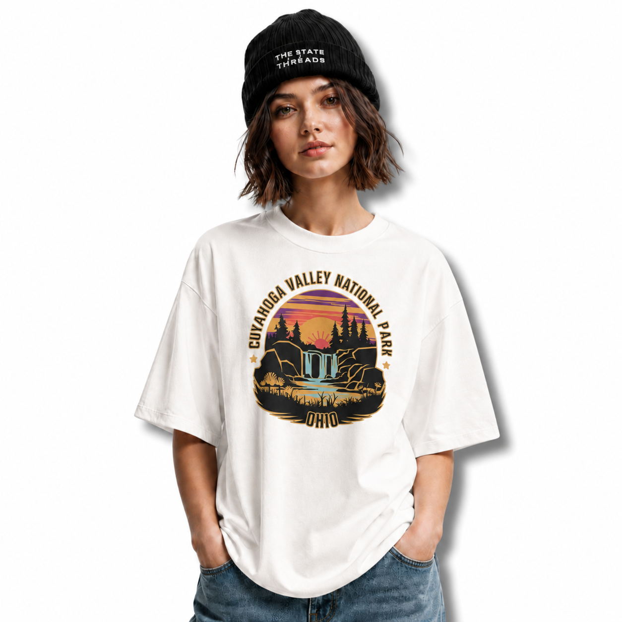 Ohio Cuyahoga Valley National Park Waterfall Shirt