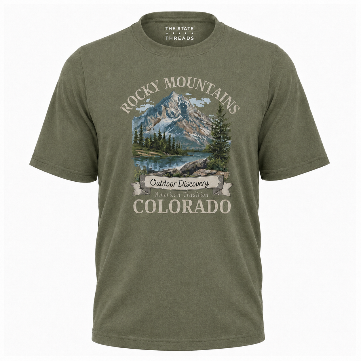Colorado Rocky Mountains Outdoor Discovery Hiking Shirt